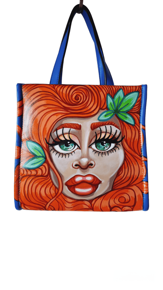 Bolso pintado a mano Dollavatar Orangina