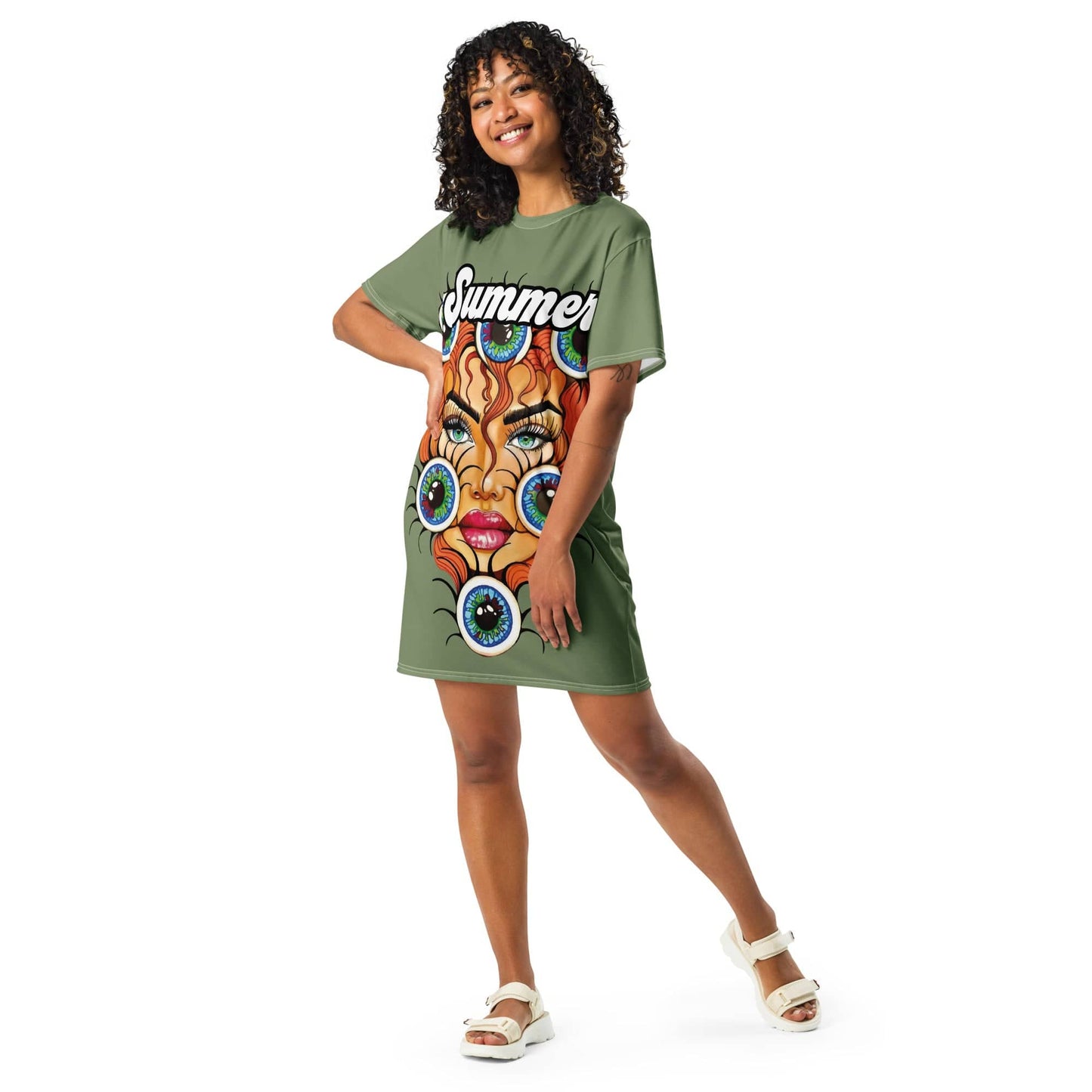 Vestido camiseta Diosa Summer