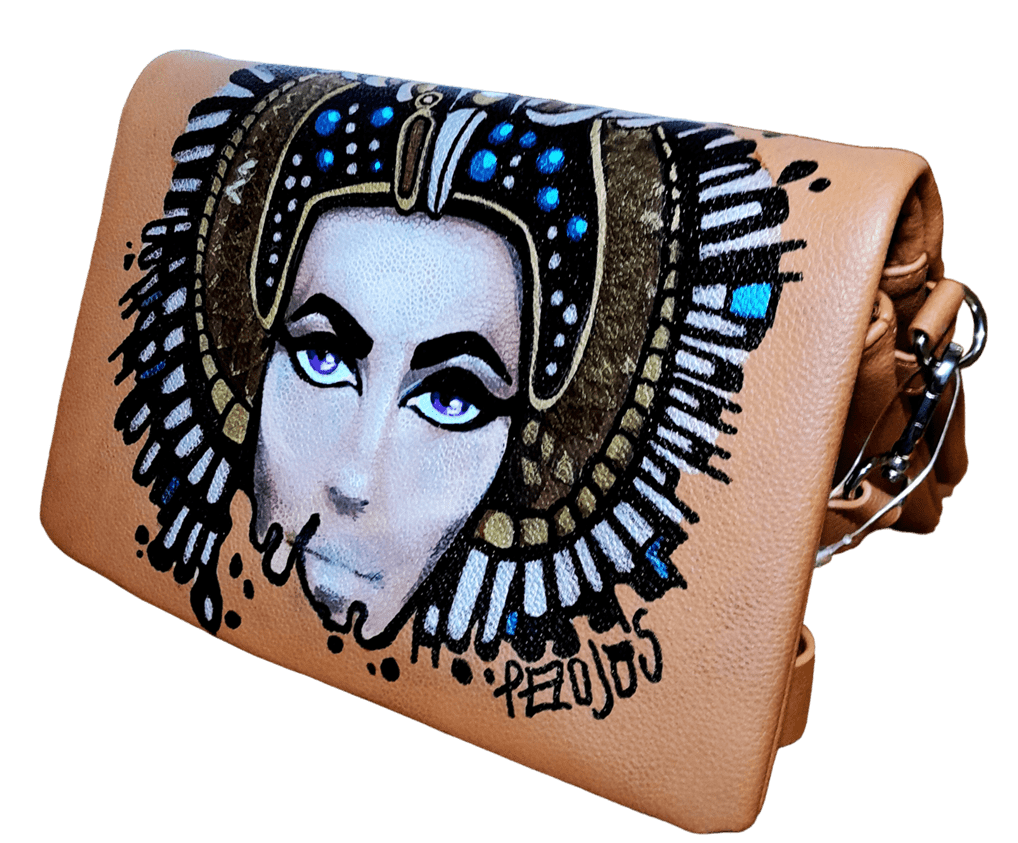 Bolso pintado Cleopatra