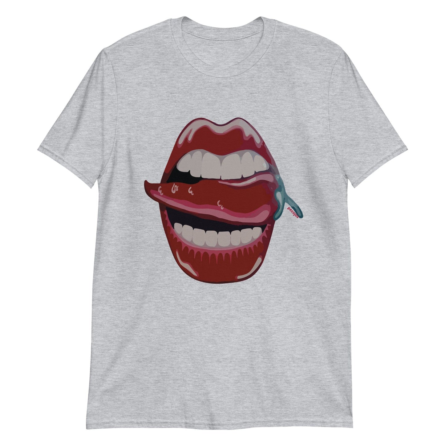 Camiseta Bocaccino - Ropa pintada a mano en Pezojos