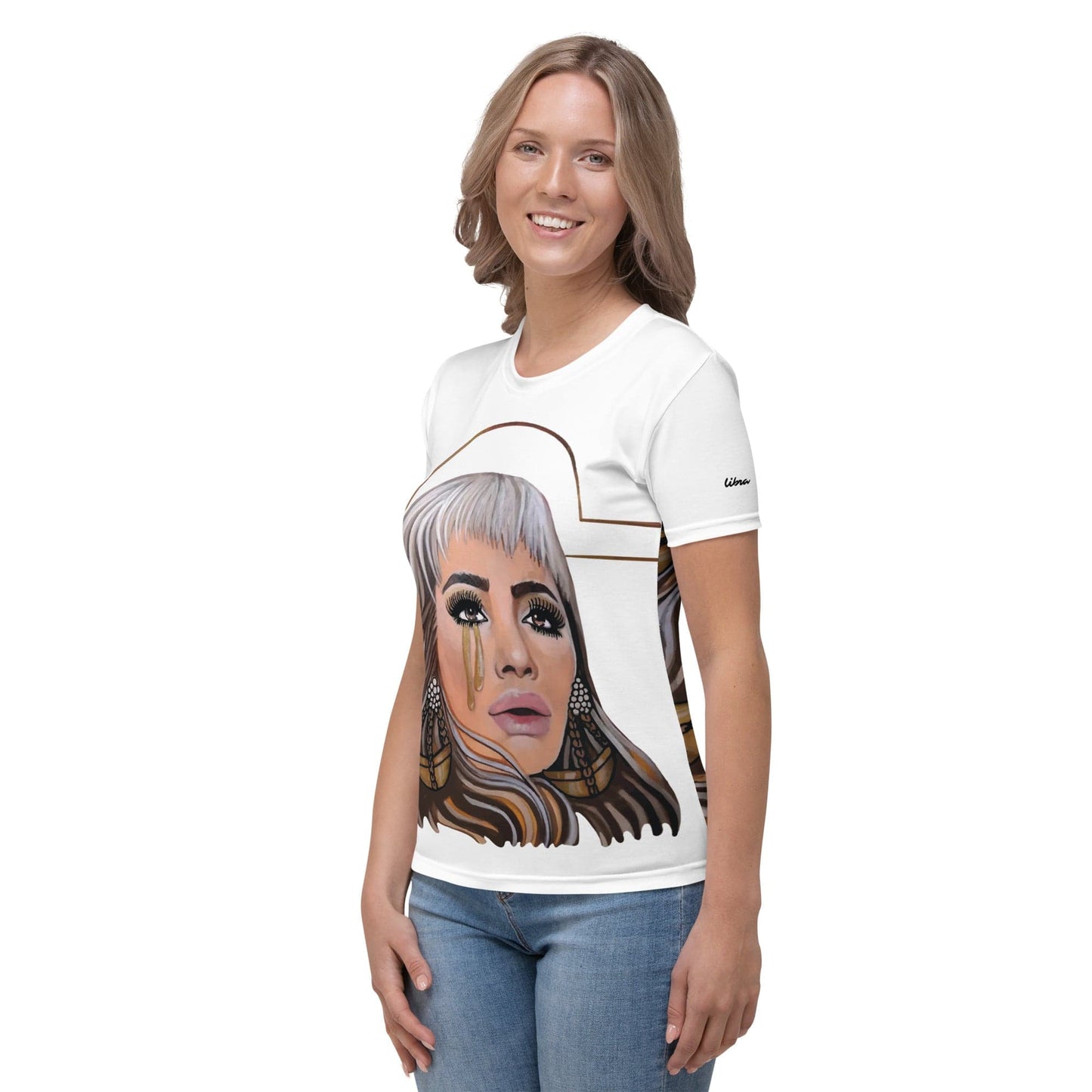 Camiseta Dollavatar Libra - Ropa pintada a mano en Pezojos