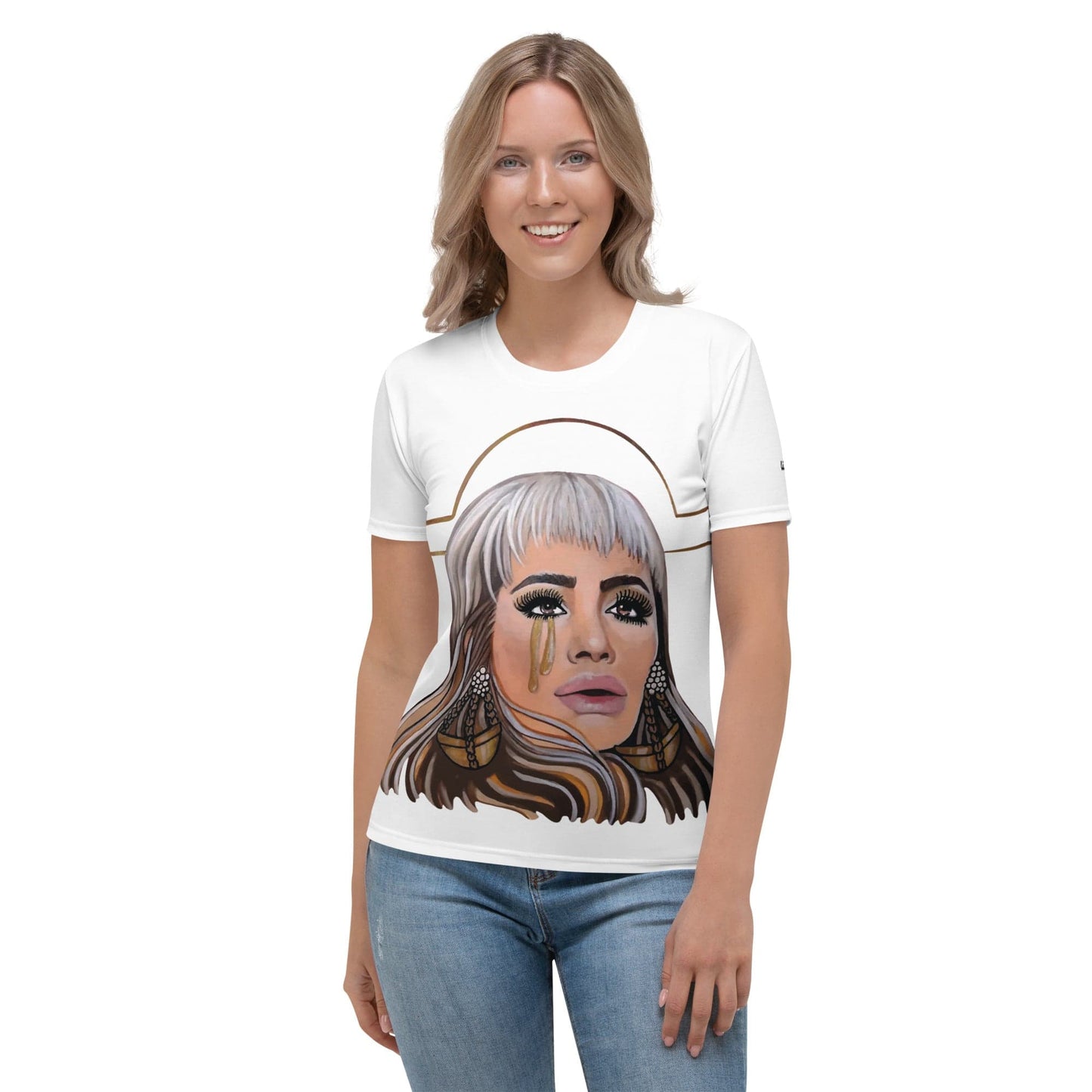 Camiseta Dollavatar Libra - Ropa pintada a mano en Pezojos
