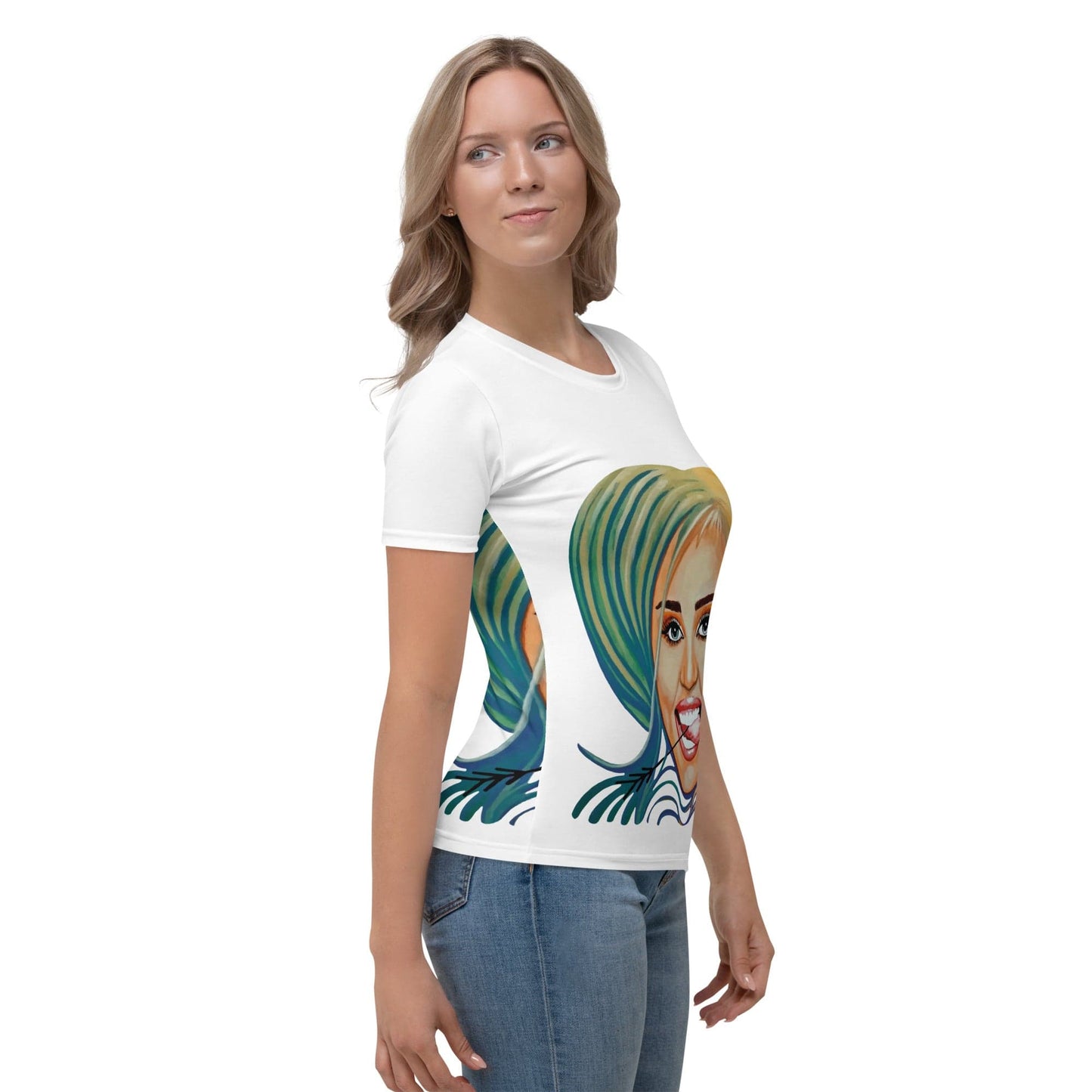 Camiseta Dollavatar Sagitario - Ropa pintada a mano en Pezojos