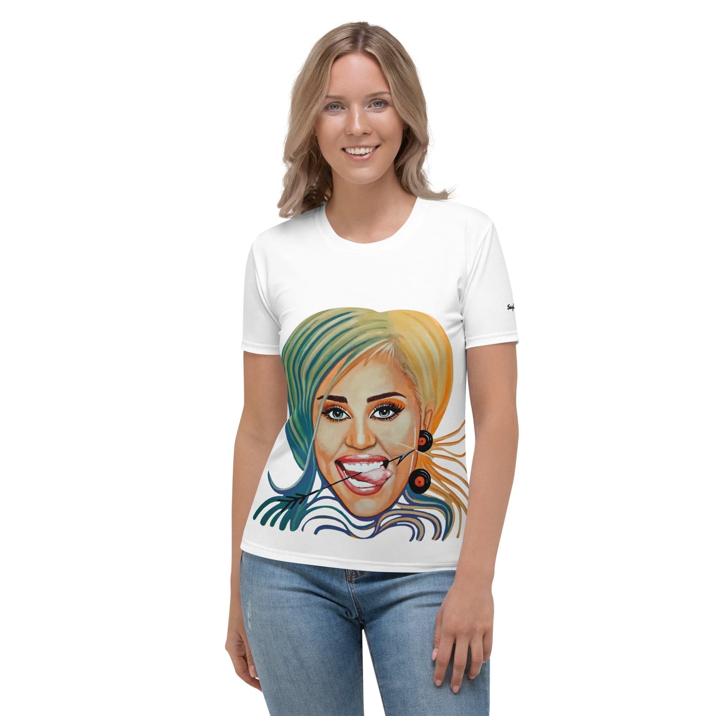 Camiseta Dollavatar Sagitario - Ropa pintada a mano en Pezojos