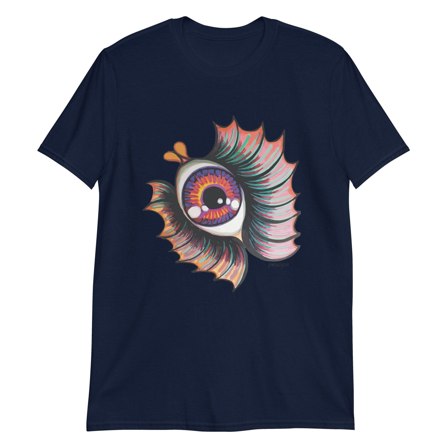 Camiseta Pezojo Koi - Ropa pintada a mano en Pezojos