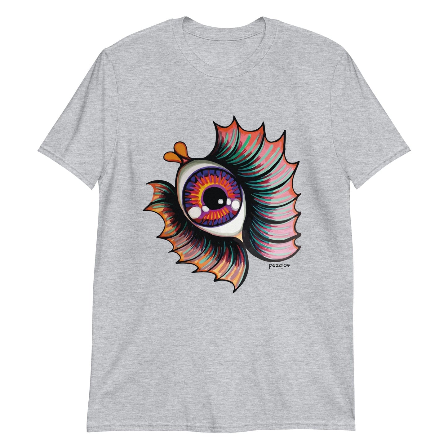 Camiseta Pezojo Koi - Ropa pintada a mano en Pezojos