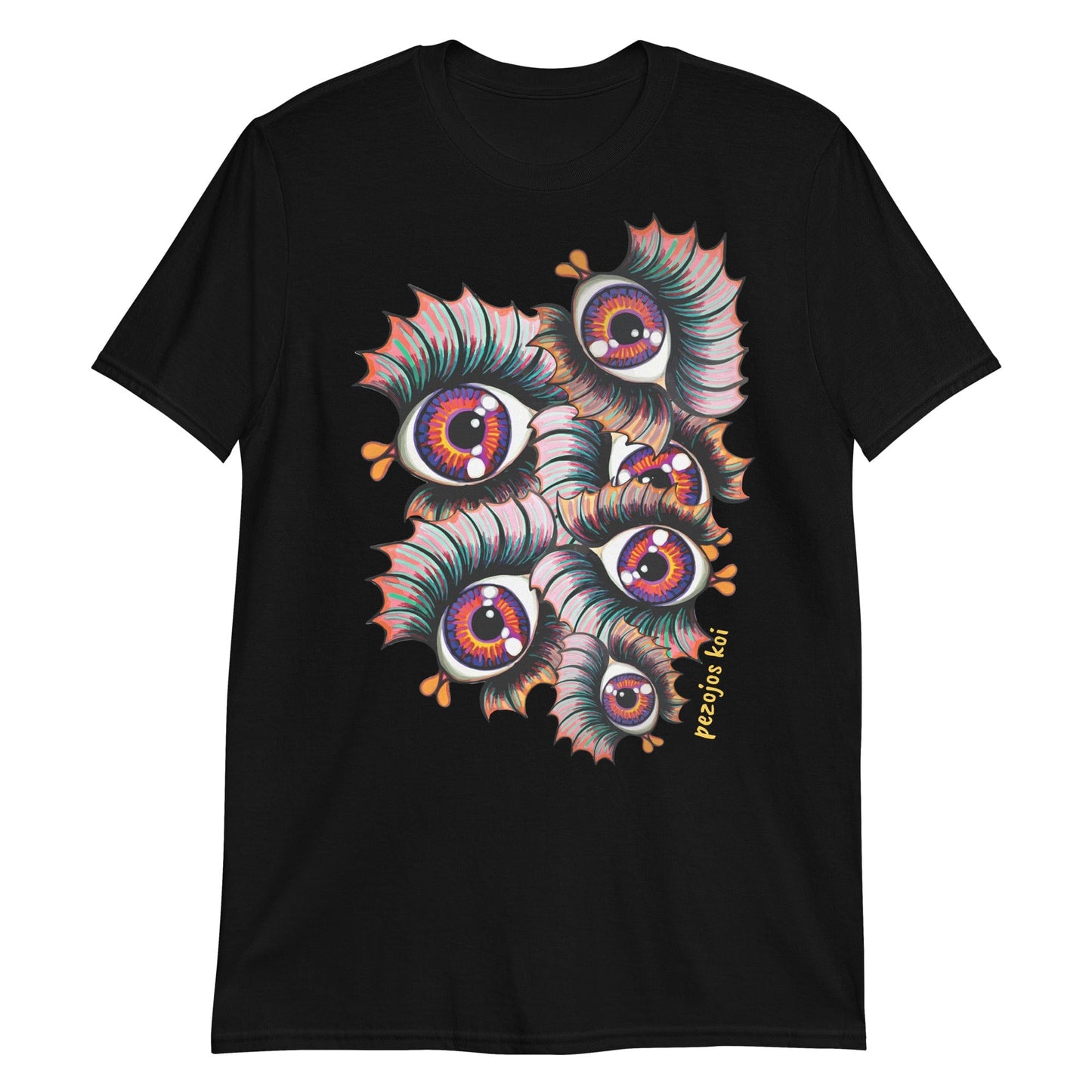 Camiseta Pezojos Fiesta Koi - Ropa pintada a mano en Pezojos