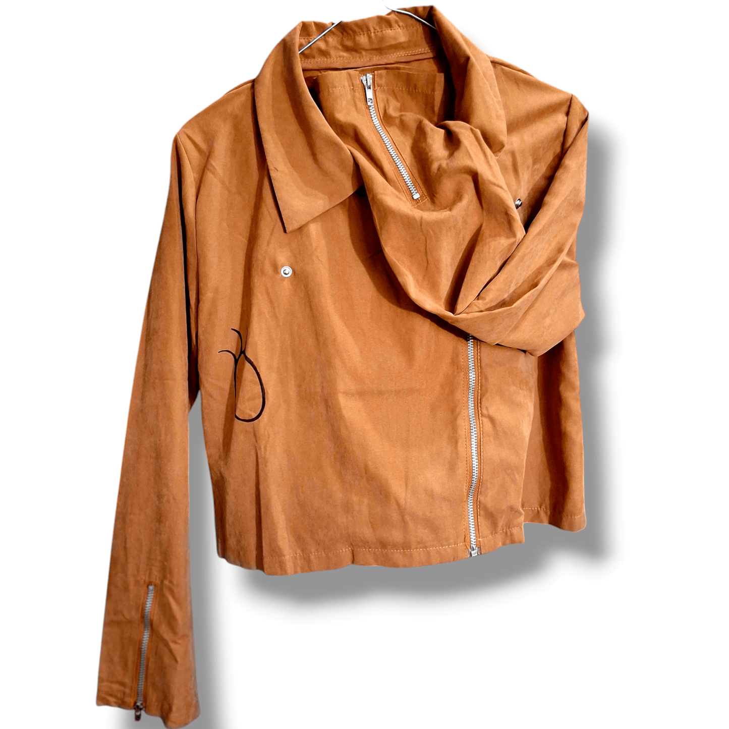 Chaqueta Camisa de Entretiempo Pintada a Mano – Doll Avatar - Ropa pintada a mano en Pezojos
