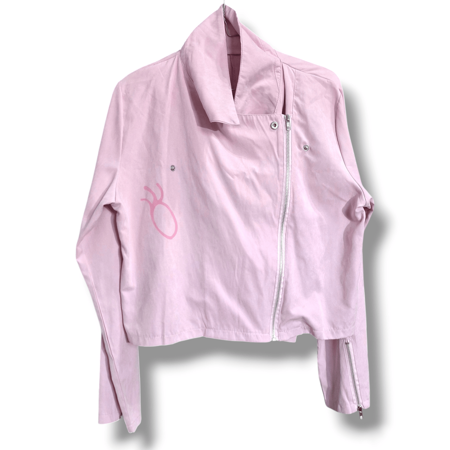 Chaqueta Camisa de Entretiempo Pintada a Mano – Doll Avatar - Ropa pintada a mano en Pezojos