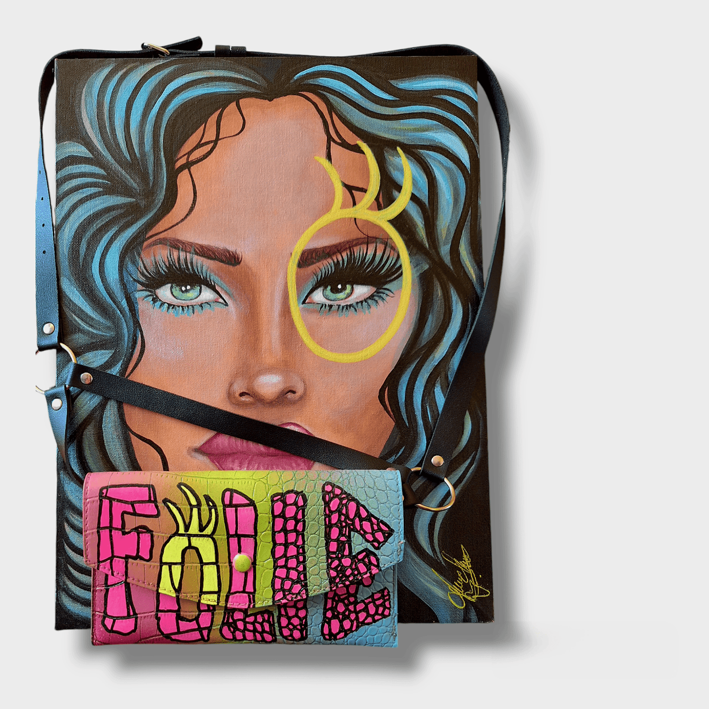 Colección festivales riñoneras - Ropa pintada a mano en Pezojos
