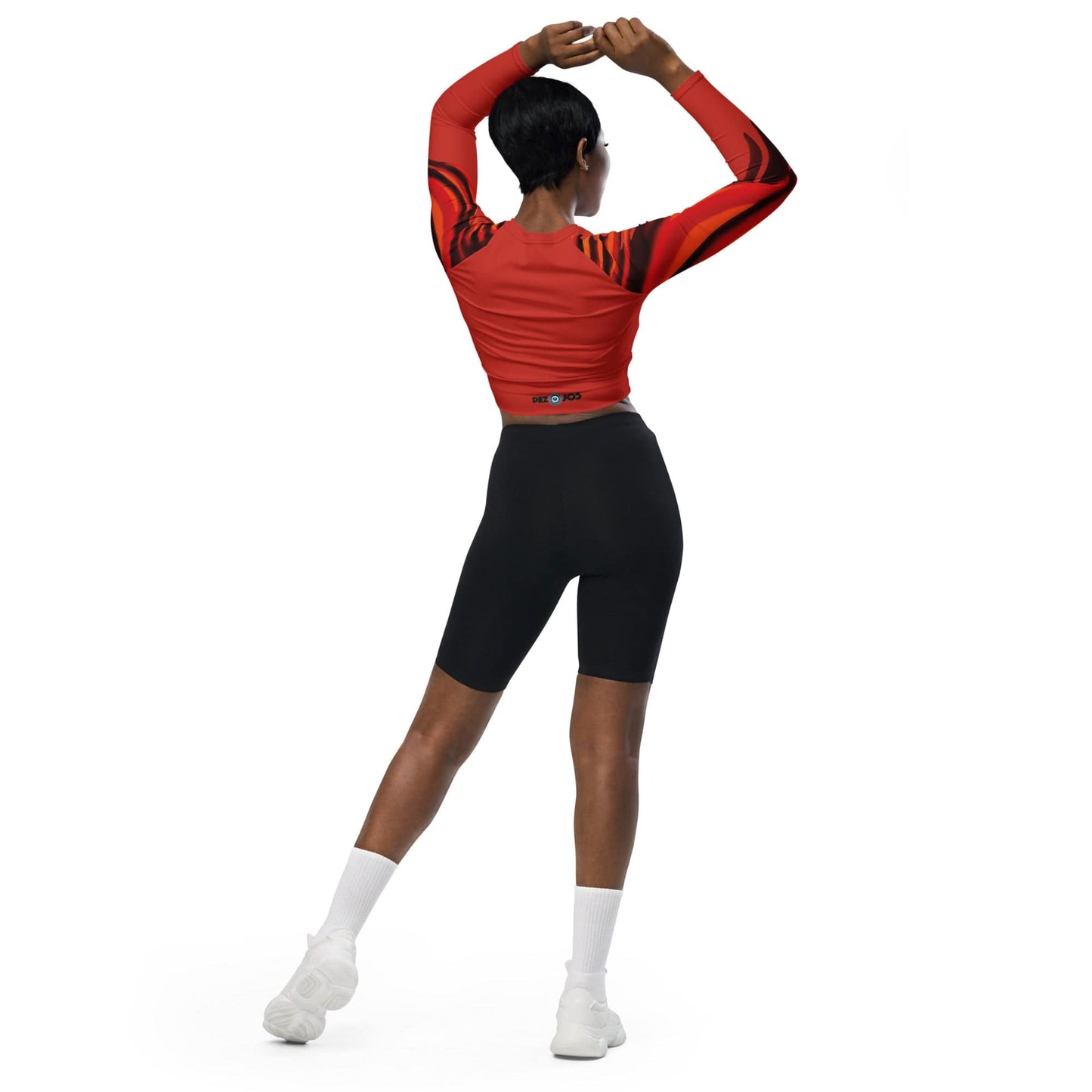 Crop top de manga larga dollavatar Aries - Ropa pintada a mano en Pezojos