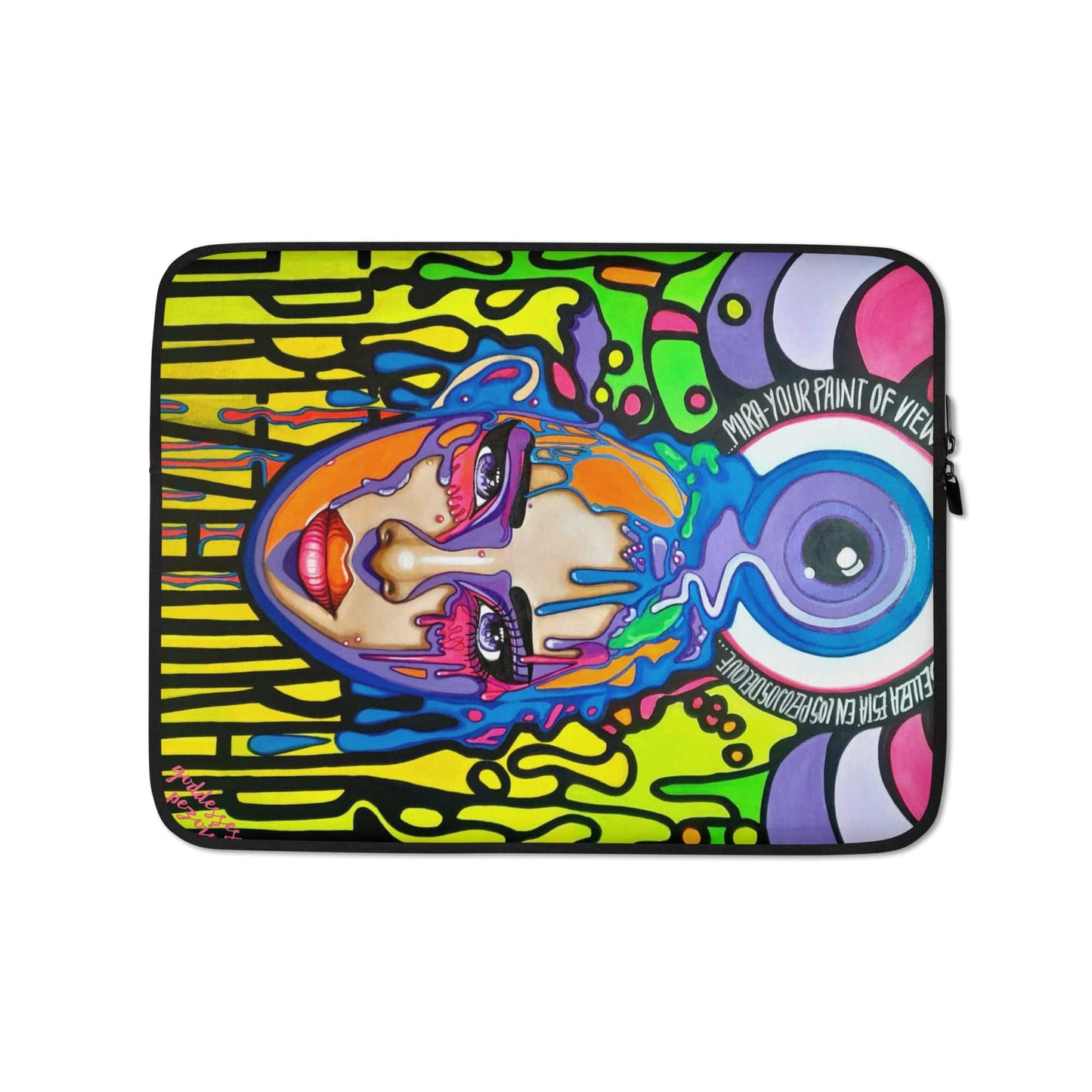 Funda para portátil y Ipad Sprezzaturart - Ropa pintada a mano en Pezojos