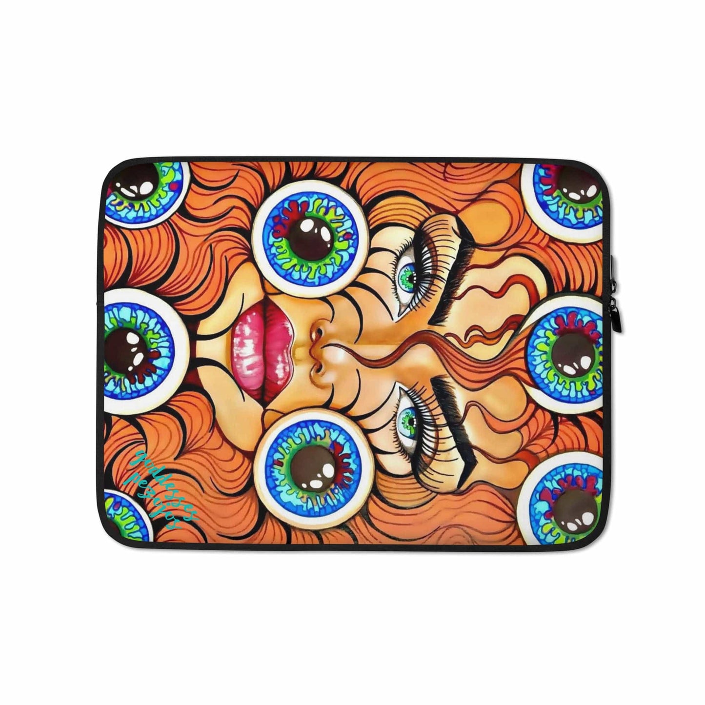 Funda para portátil y Ipad Summer - Ropa pintada a mano en Pezojos