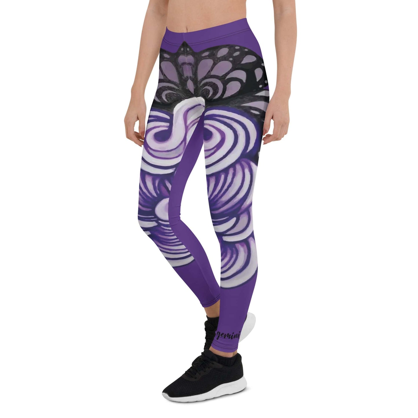 Leggings Dollavatar zodiaco Geminis - Ropa pintada a mano en Pezojos