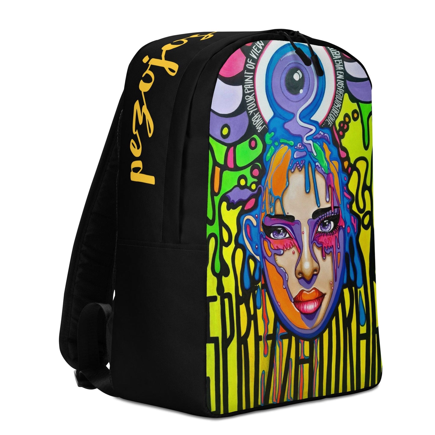 Mochila Diosa Sprezzaturart - Ropa pintada a mano en Pezojos