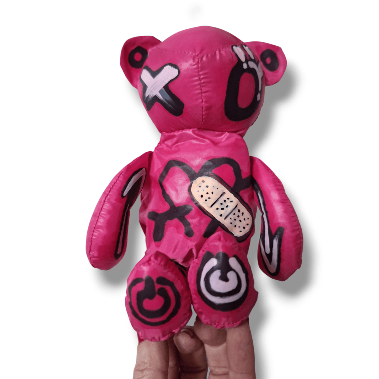PEZOJOS@ Street Art Custom – Oso Personalizable con Tote Bag Interior - Ropa pintada a mano en Pezojos