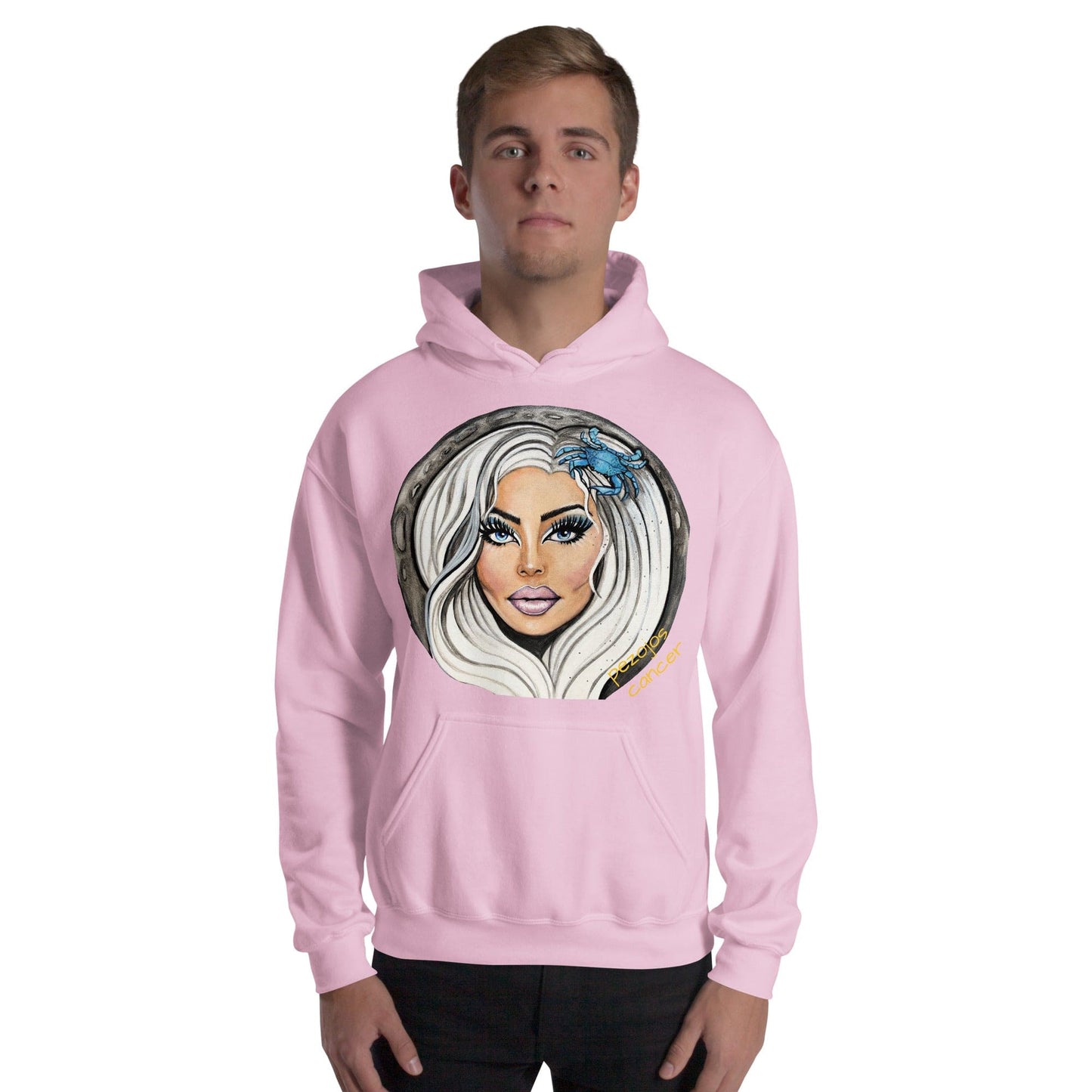 Sudadera con capucha unisex Dollavatar Zodiaco Cancer