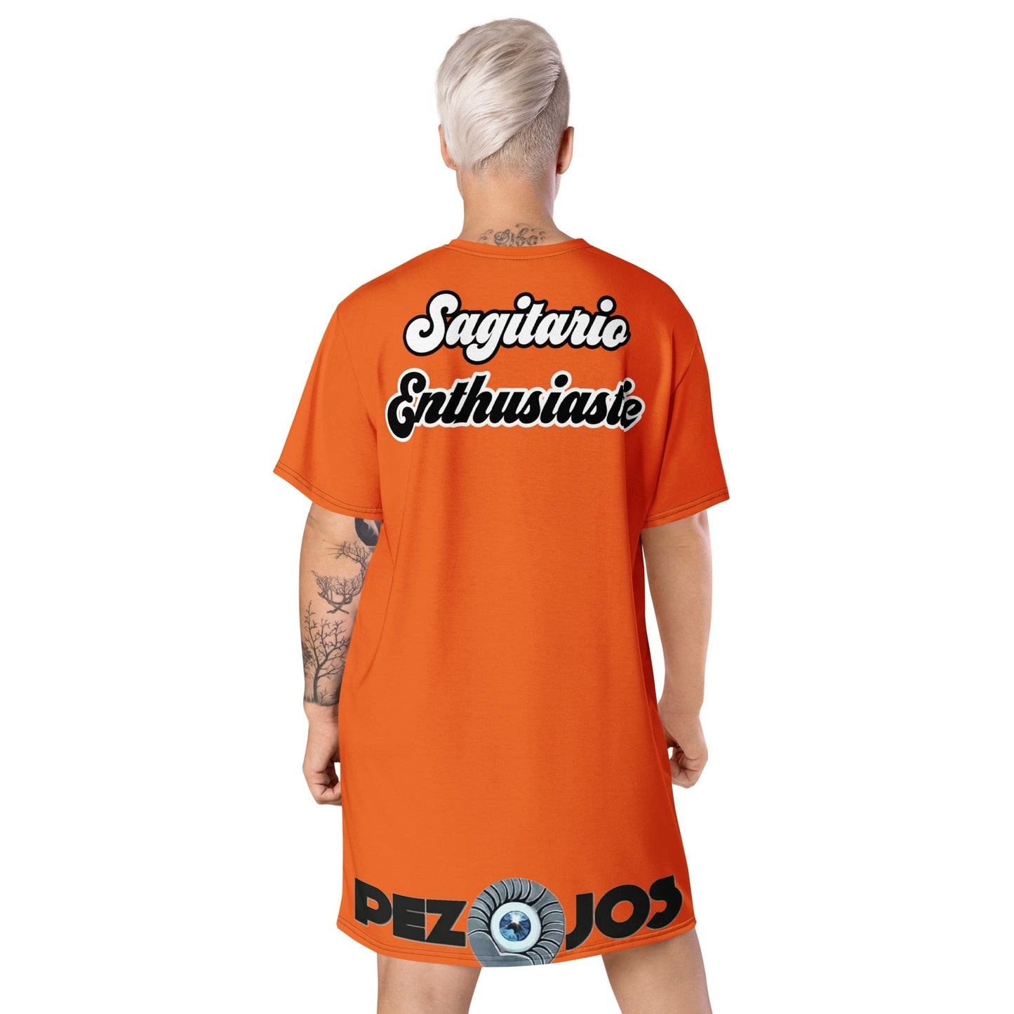 Vestido camiseta dollavatar zodiaco Sagitario - Ropa pintada a mano en Pezojos