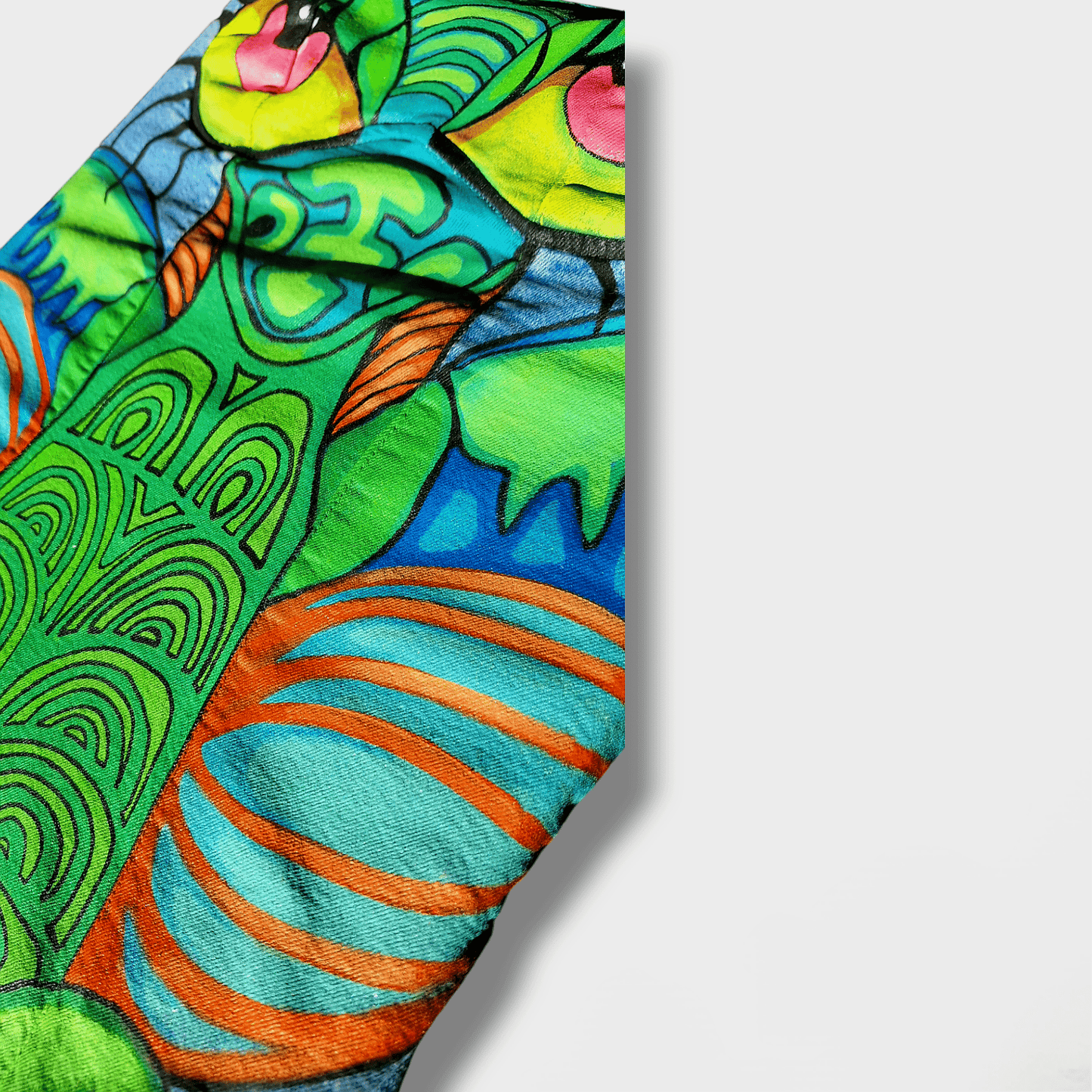 Vestido Mantis Golosona - Ropa pintada a mano en Pezojos