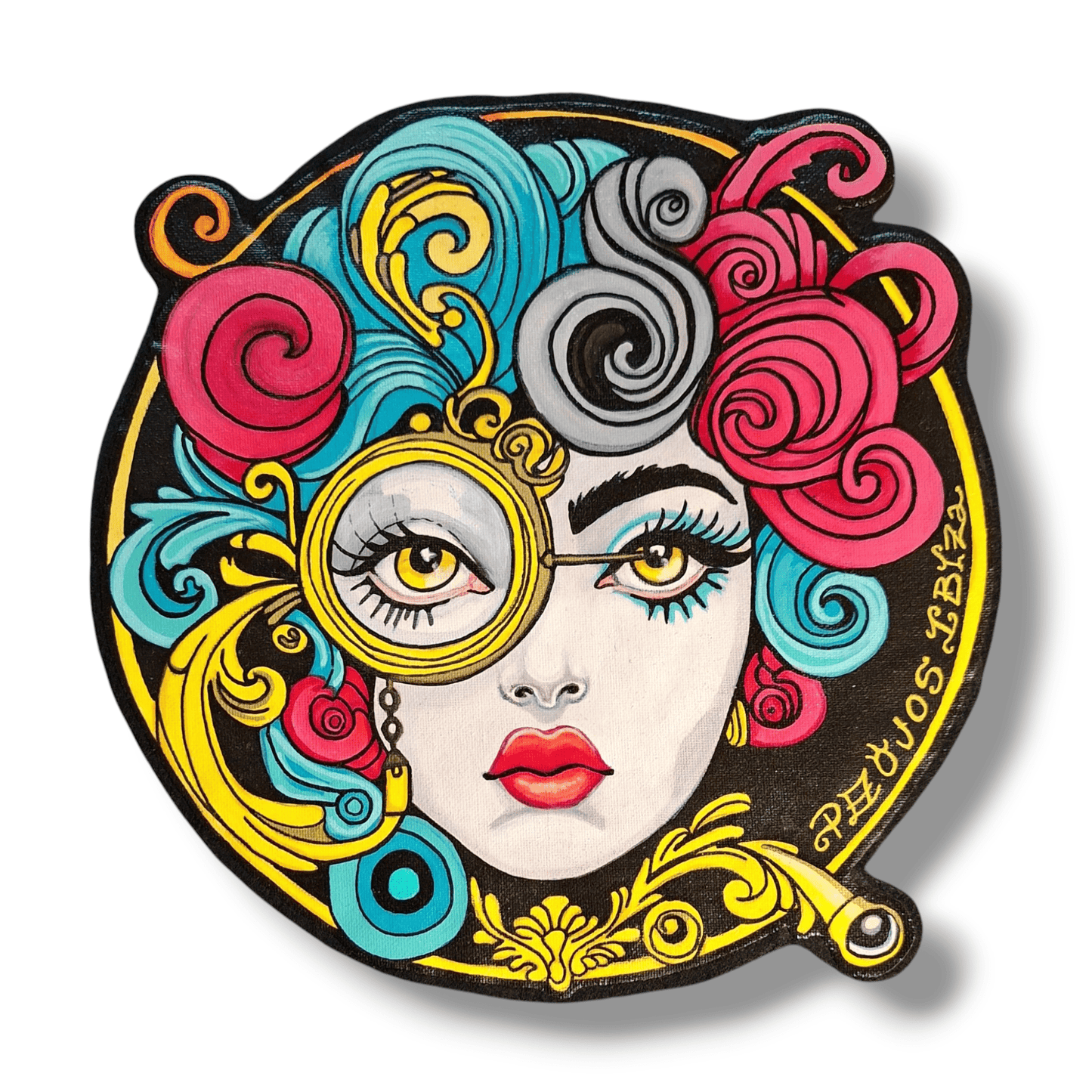 Victorian Ecopatch - Ropa pintada a mano en Pezojos