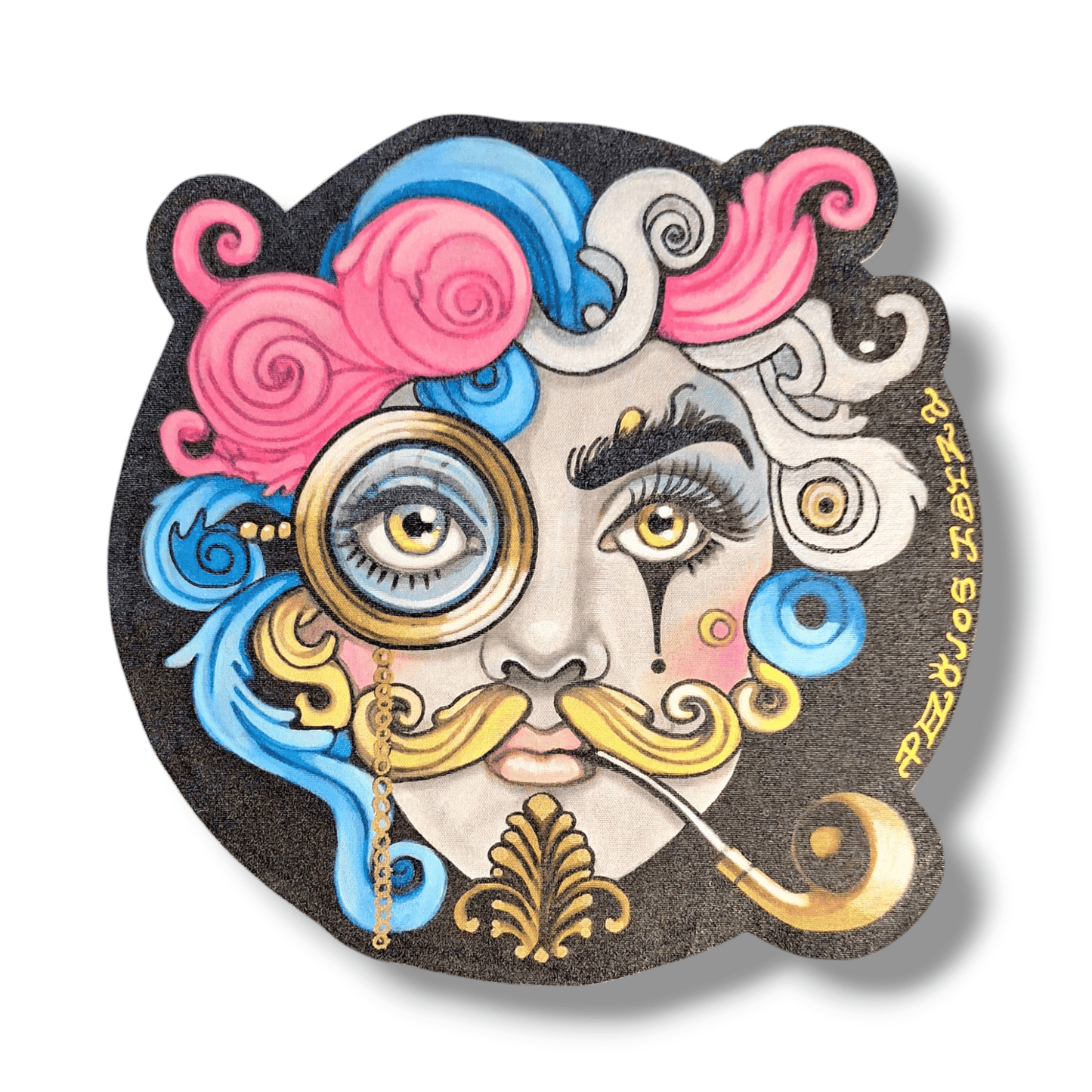 Victorian Ecopatch - Ropa pintada a mano en Pezojos
