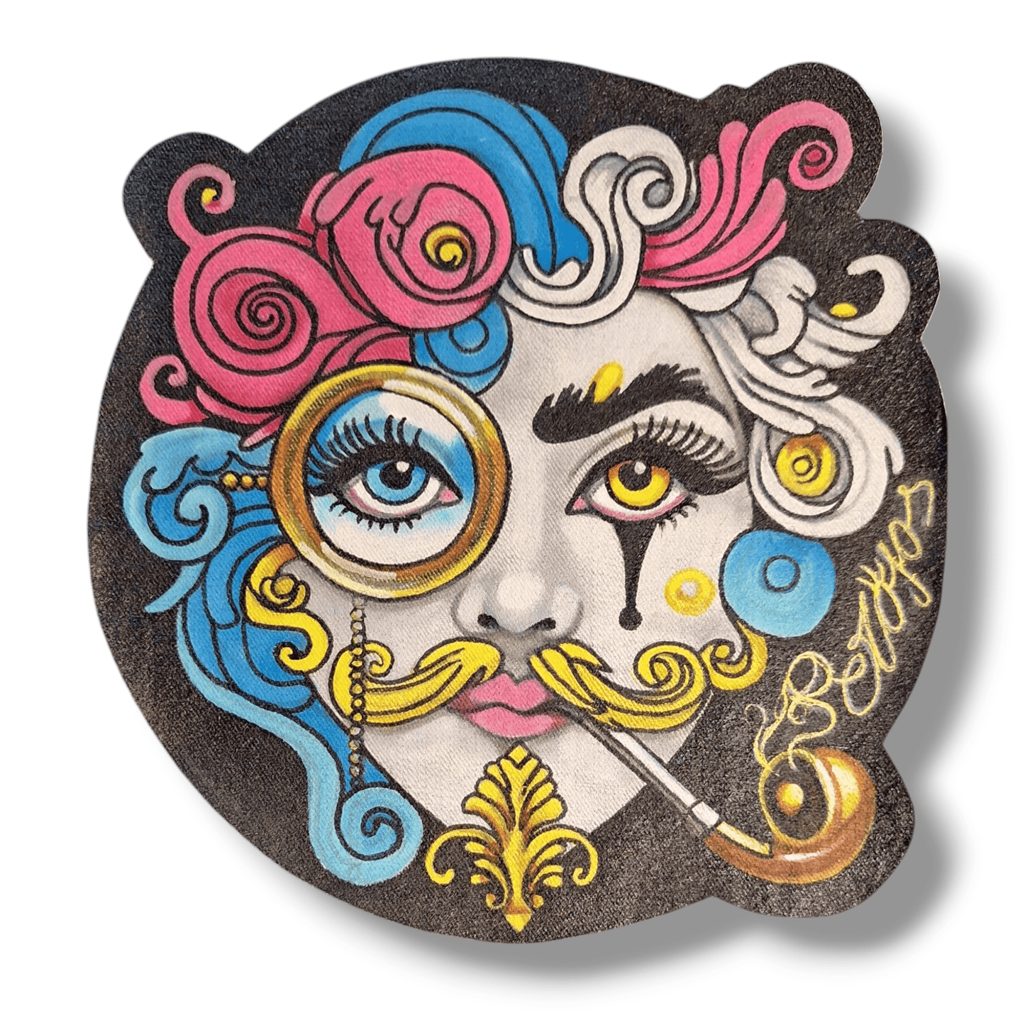 Victorian Ecopatch - Ropa pintada a mano en Pezojos