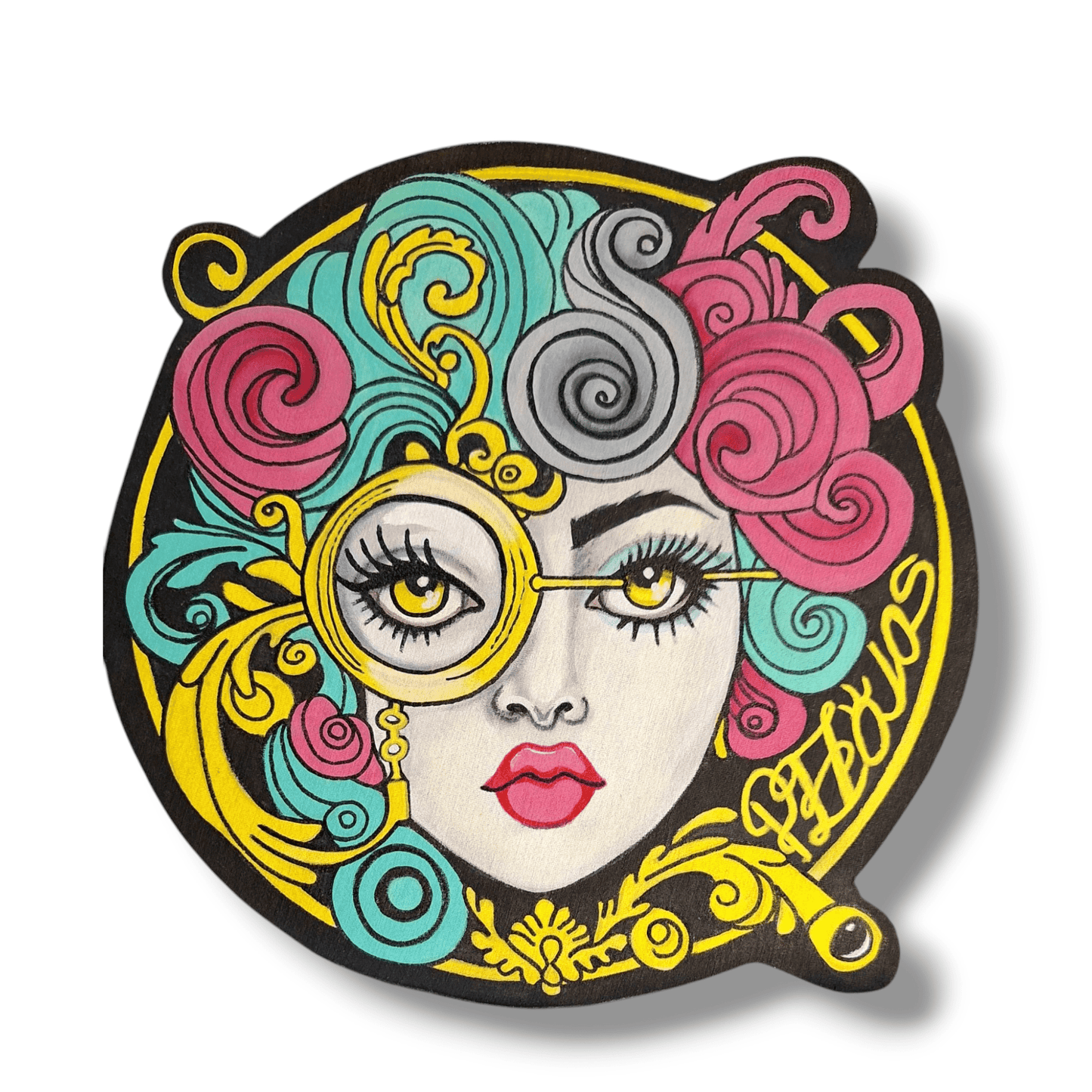 Victorian Ecopatch - Ropa pintada a mano en Pezojos