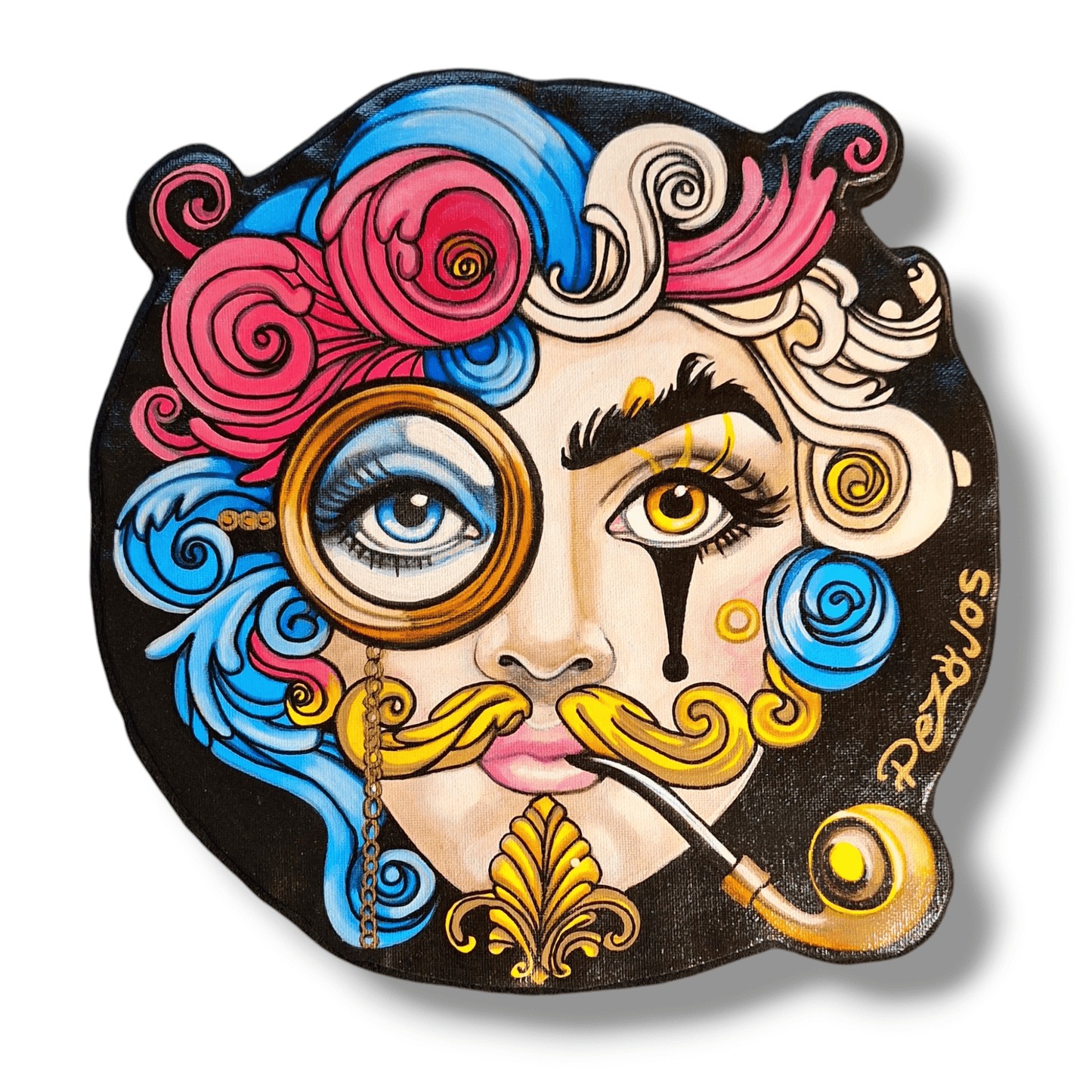 Victorian Ecopatch - Ropa pintada a mano en Pezojos