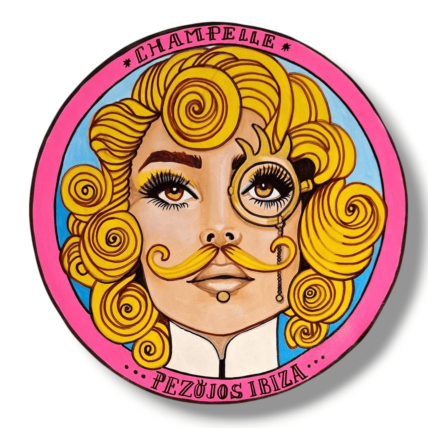 Victorian Ecopatch - Ropa pintada a mano en Pezojos