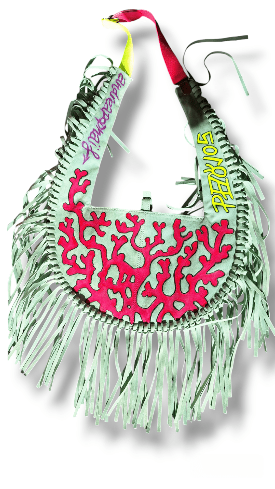 Bolso Boho Chic Ibiza - Edición Limitada - Ropa pintada a mano en Pezojos