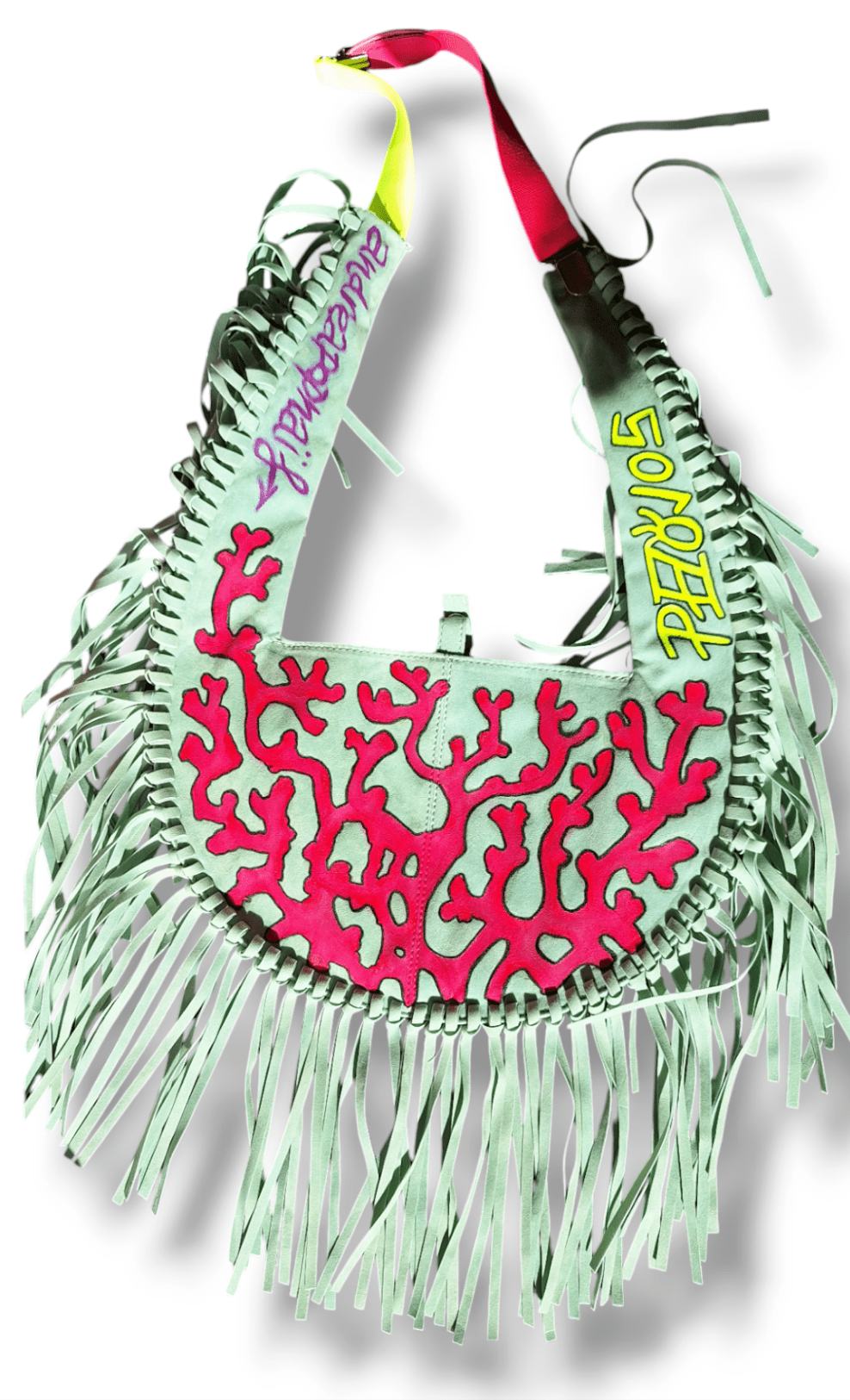 Bolso Boho Chic Ibiza - Edición Limitada - Ropa pintada a mano en Pezojos