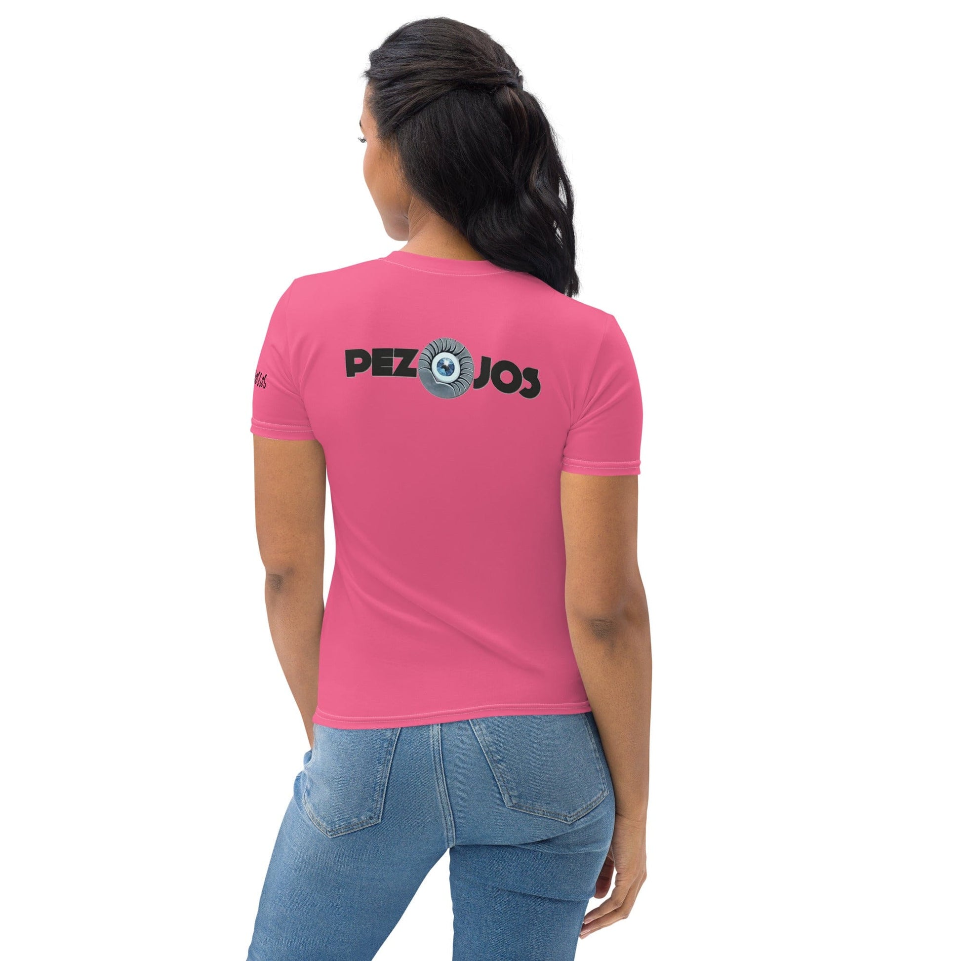 Camiseta para mujer Bombom - Ropa pintada a mano en Pezojos