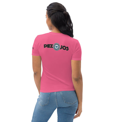 Camiseta para mujer Bombom - Ropa pintada a mano en Pezojos