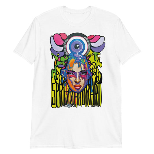 Camiseta unisex Sprezzaturart - Ropa pintada a mano en Pezojos