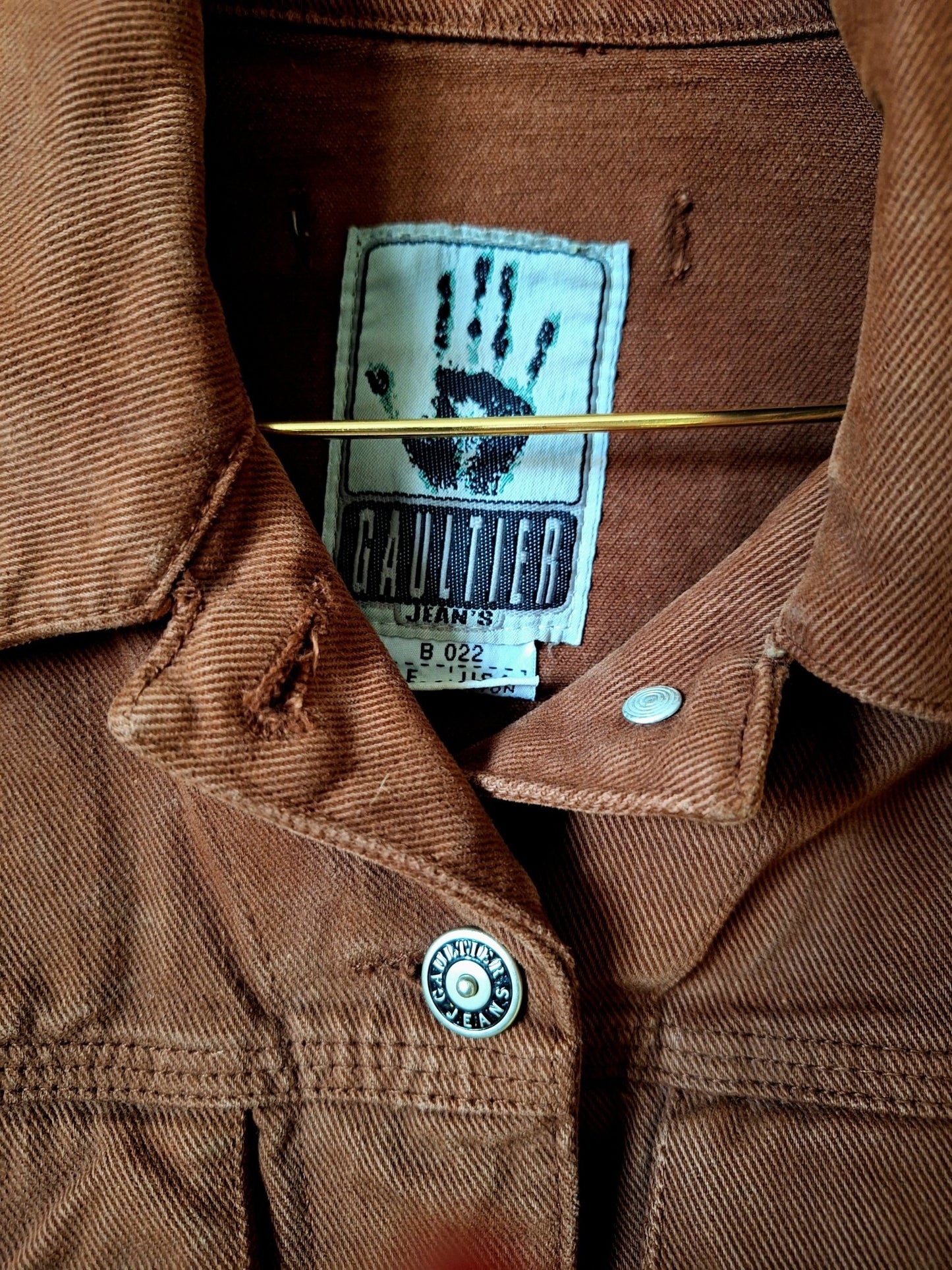 Chaqueta Vintage Jean Paul Gaultier pintada Madonna - Ropa pintada a mano en Pezojos