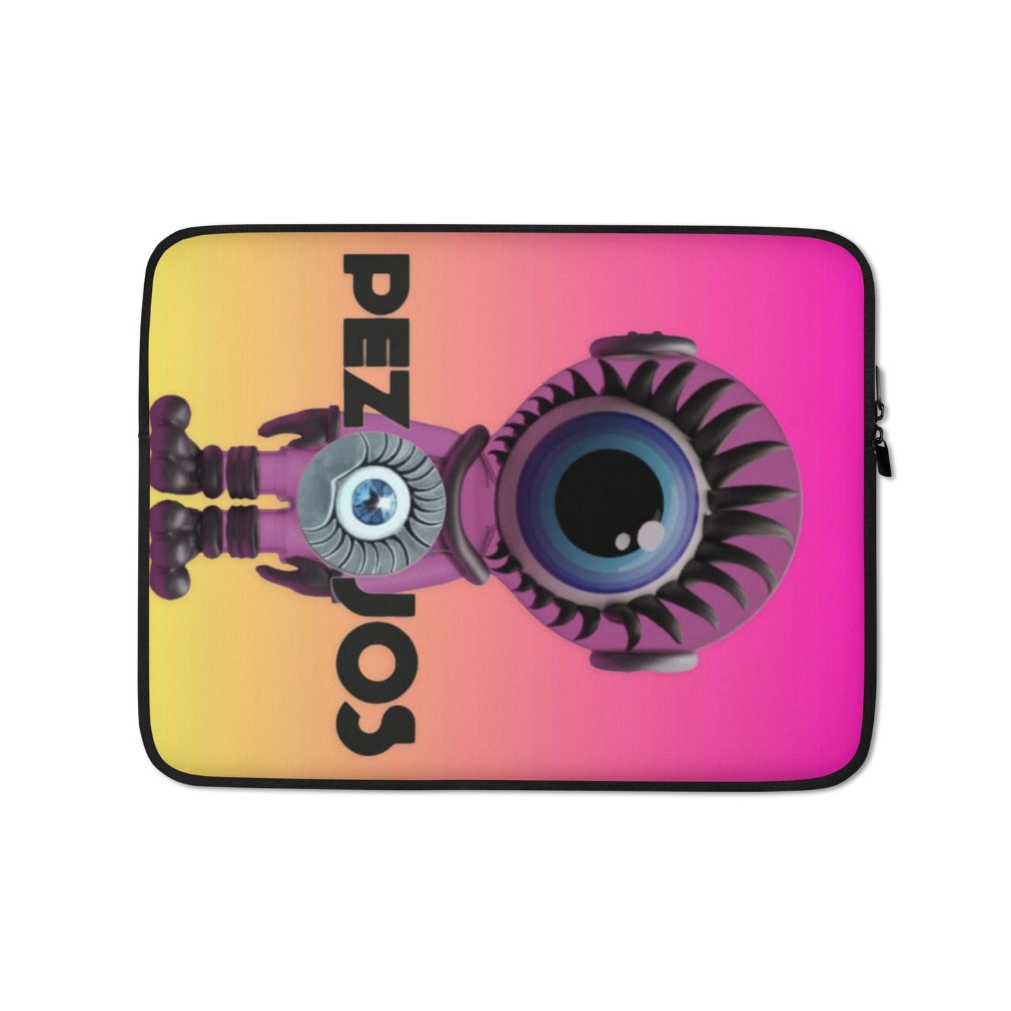 Funda para portátil y Ipad Ezos art toy - Ropa pintada a mano en Pezojos