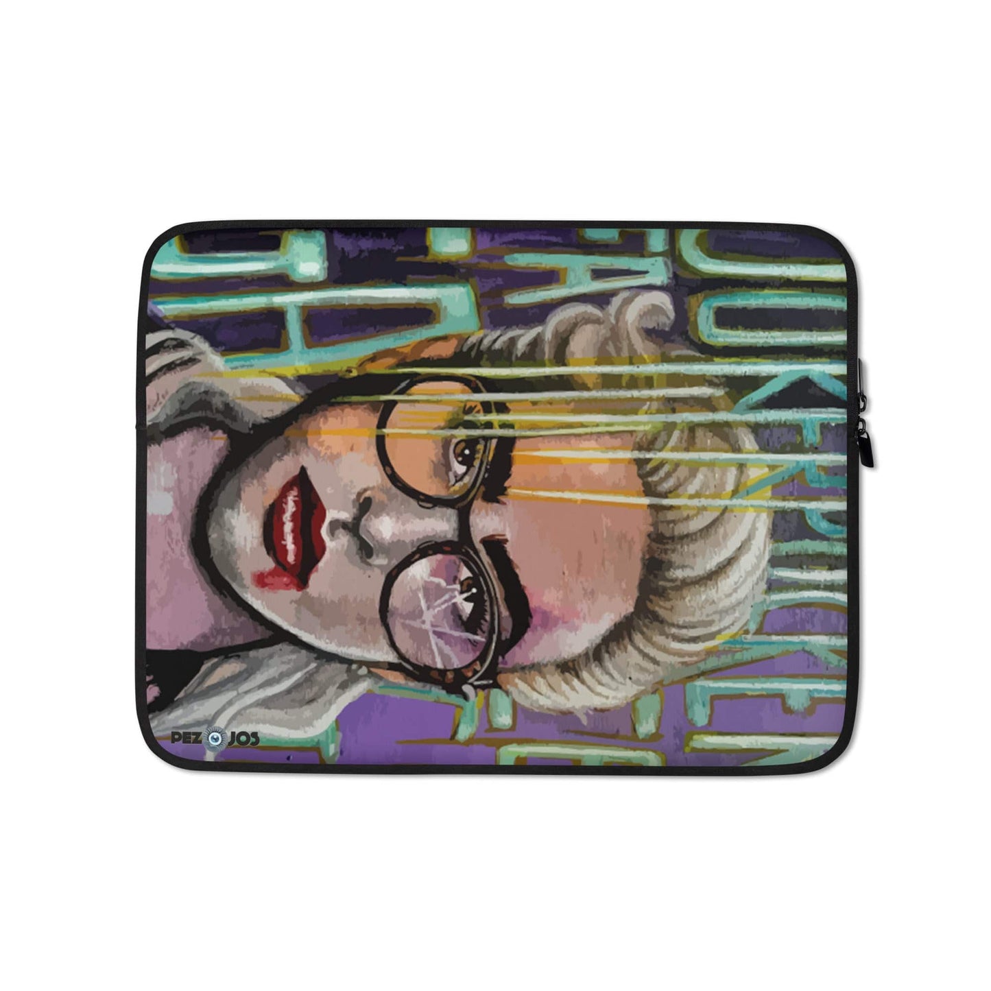 Funda para portátil y Ipad Folie Gaga - Ropa pintada a mano en Pezojos