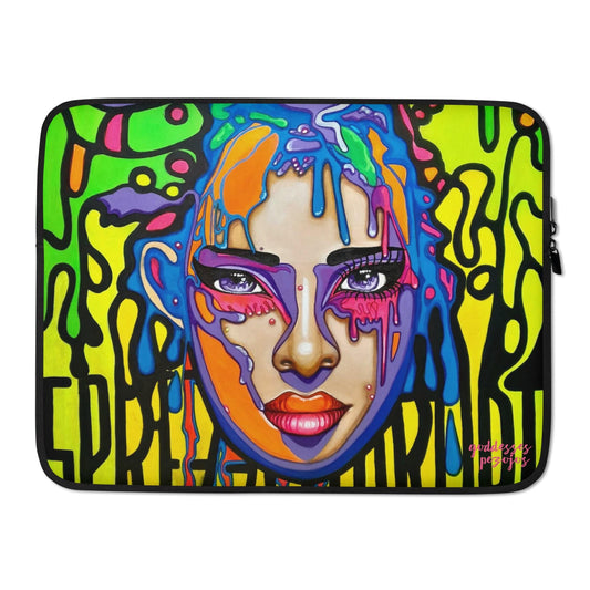 Funda para portátil y Ipad Sprezzaturart - Ropa pintada a mano en Pezojos