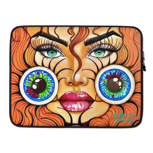 Funda para portátil y Ipad Summer - Ropa pintada a mano en Pezojos