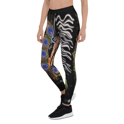 Leggings dollavatar zodiaco Acuario - Ropa pintada a mano en Pezojos