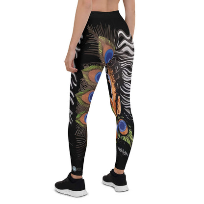 Leggings dollavatar zodiaco Acuario - Ropa pintada a mano en Pezojos