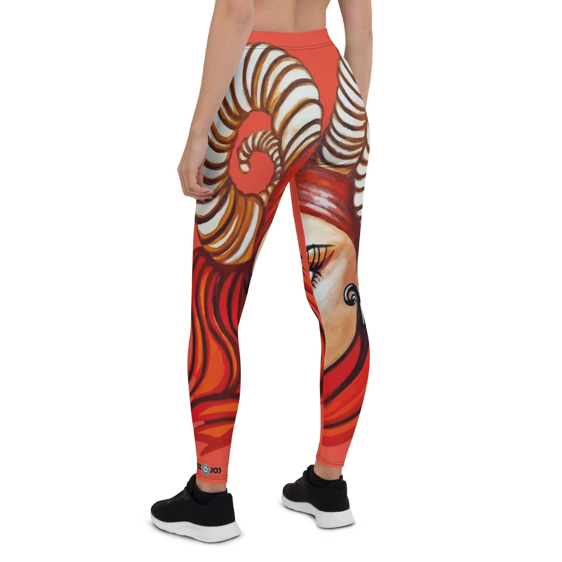 Leggings dollavatar zodiaco Aries - Ropa pintada a mano en Pezojos