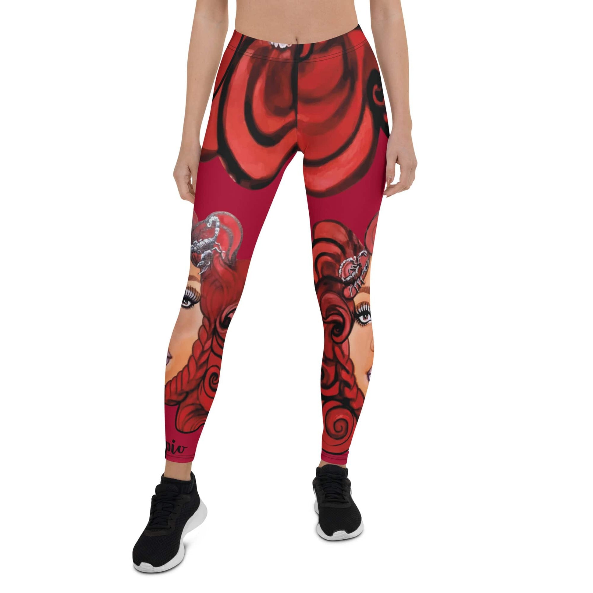 Leggings dollavatar zodiaco Escorpio - Ropa pintada a mano en Pezojos