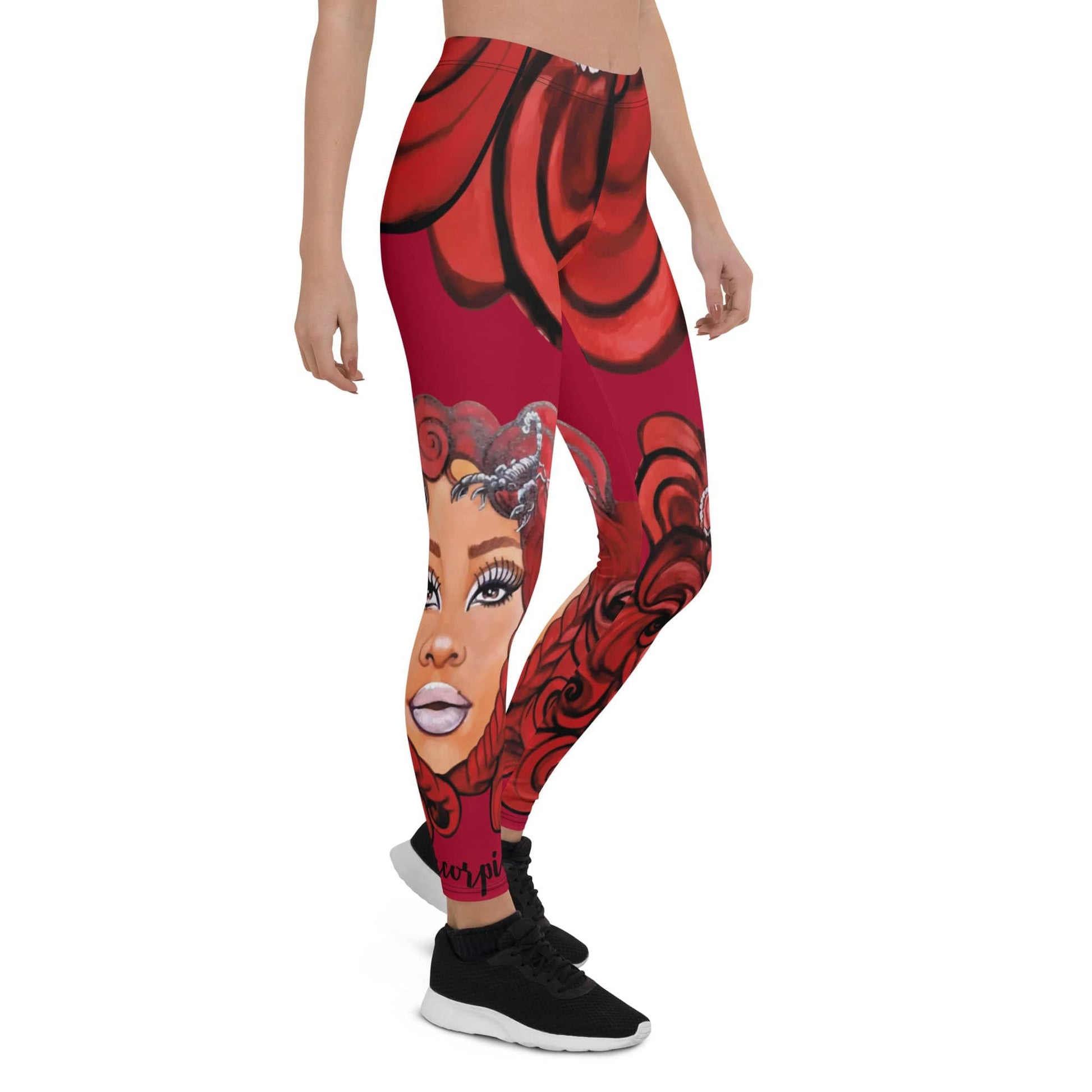 Leggings dollavatar zodiaco Escorpio - Ropa pintada a mano en Pezojos