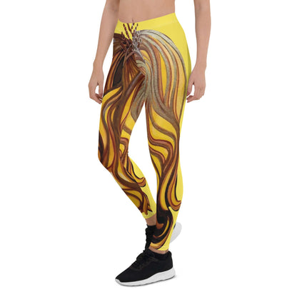 Leggings dollavatar zodiaco Leo - Ropa pintada a mano en Pezojos