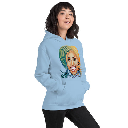 Sudadera con capucha unisex Dollavatar Zodiaco Sagitario - Ropa pintada a mano en Pezojos