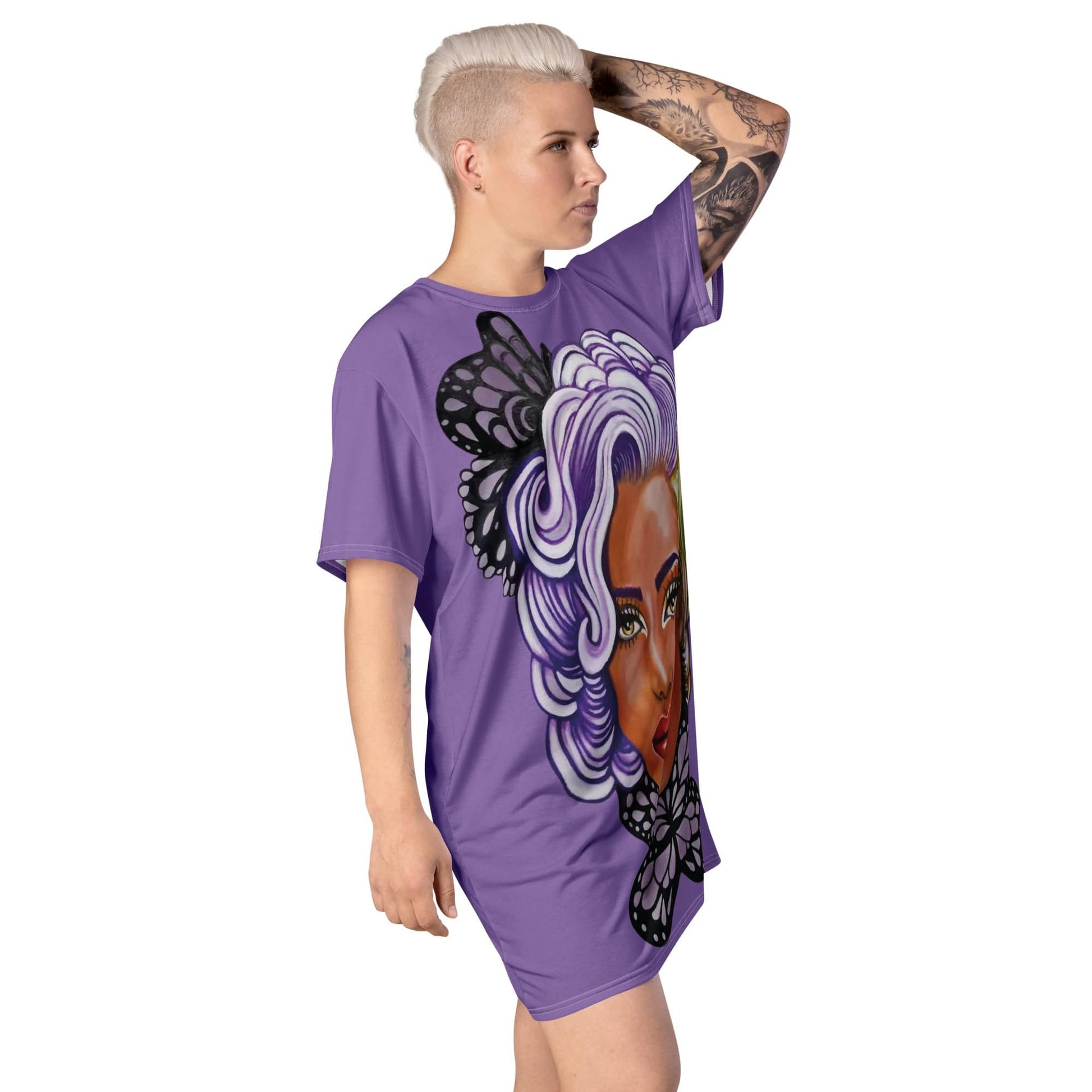 Vestido camiseta Dollavatar zodiaco Geminis - Ropa pintada a mano en Pezojos